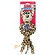 KONG Wubba No Stuff Dog Toy Cheetah LG