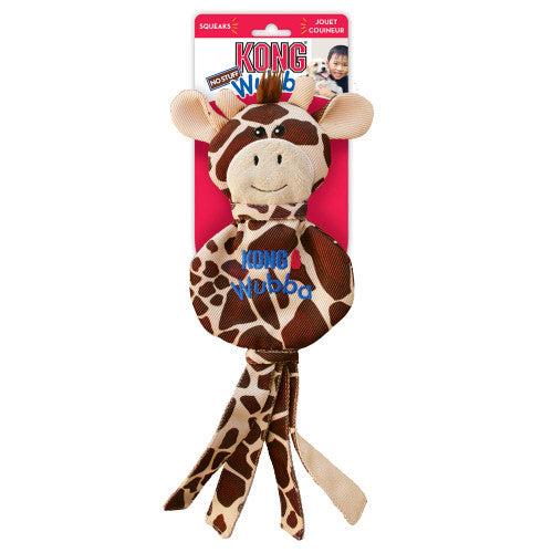 KONG Wubba No Stuff Dog Toy Giraffe LG