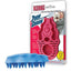 KONG Zoomgroom Rubber Dog Brush Boysenberry LG