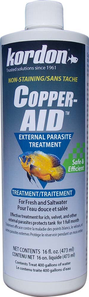 Kordon Copper Aid External Parasite Treatment 16 fl. oz