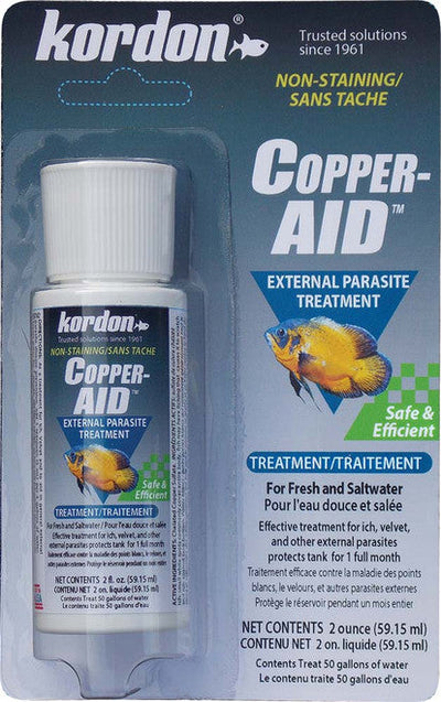 Kordon Copper Aid External Parasite Treatment 2 fl. oz - Aquarium