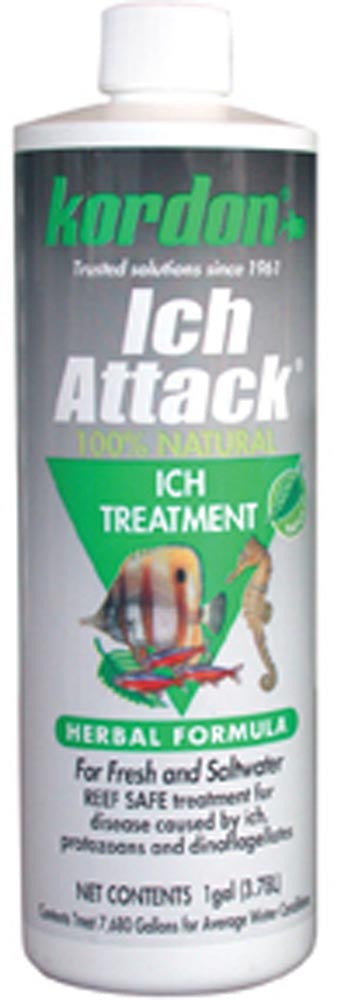 Kordon Ich Attack 100% Natural Ich Treatment 16 fl. oz