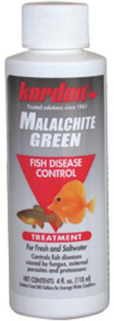 Kordon Malachite Fish Disease Control 4 fl. oz - Aquarium