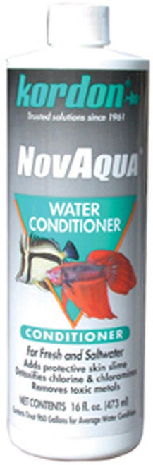 Kordon NovAqua Instant Water Conditioner & Dechlorinator 16 fl. oz - Aquarium