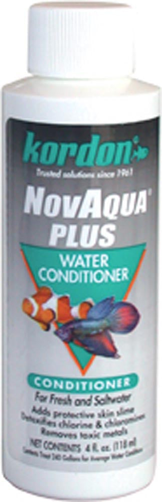 Kordon NovAqua Plus Water Conditioner & Dechlorinator 4 fl. oz