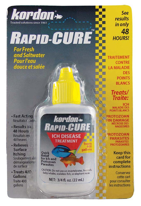 Kordon Rapid Cure Ich Disease Treatment 0.75 fl. oz - Aquarium