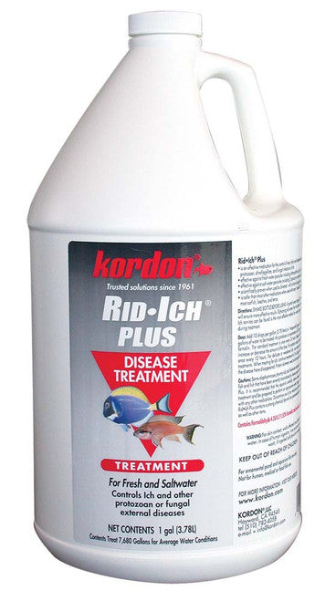Kordon Rid - Ich Plus Disease Treatment 1 gal - Aquarium