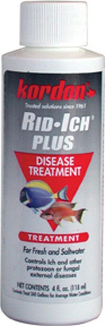 Kordon Rid - Ich Plus Disease Treatment 4 fl. oz - Aquarium