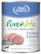 NutriSource PureVita LID Pate Grain Free Wet Dog Food Turkey Entrée 12ea/12.3 oz 073893061052