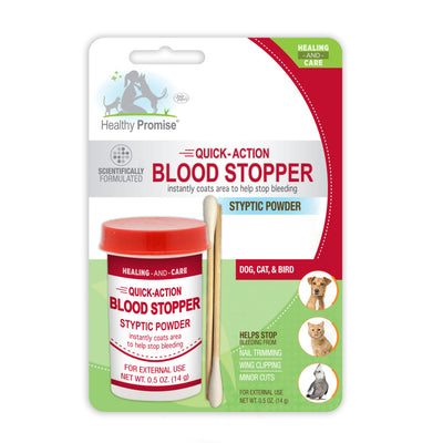 Four Paws Healthy Promise Pet Quick-Action Pet Blood Stopper Styptic - 0.5 Ounces