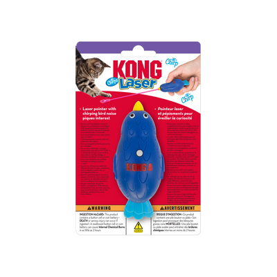 KONG Laser Chirps Bird Cat Toy 035585530017