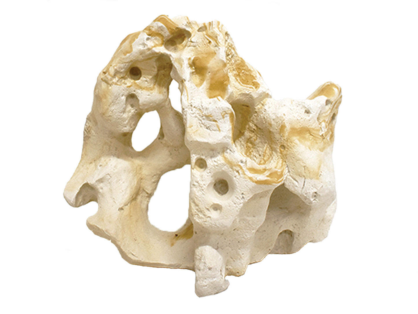 Hikari USA Resin Texas Holey Rock 12 In X 5.9In X 9.5 in 042055963220