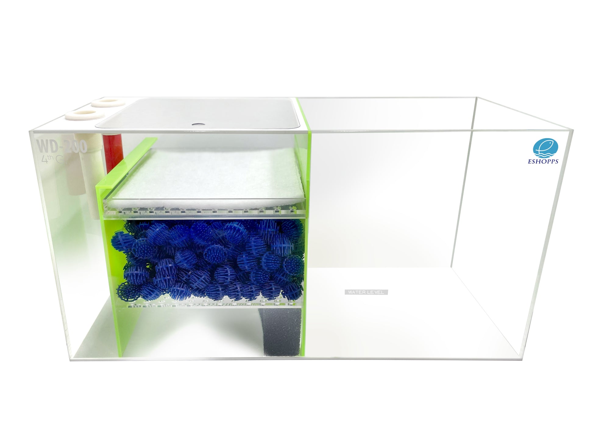 Eshopps Wet Dry Filter - 4th Generation 30In X 14In X 16 in, 200 gal 793888794207