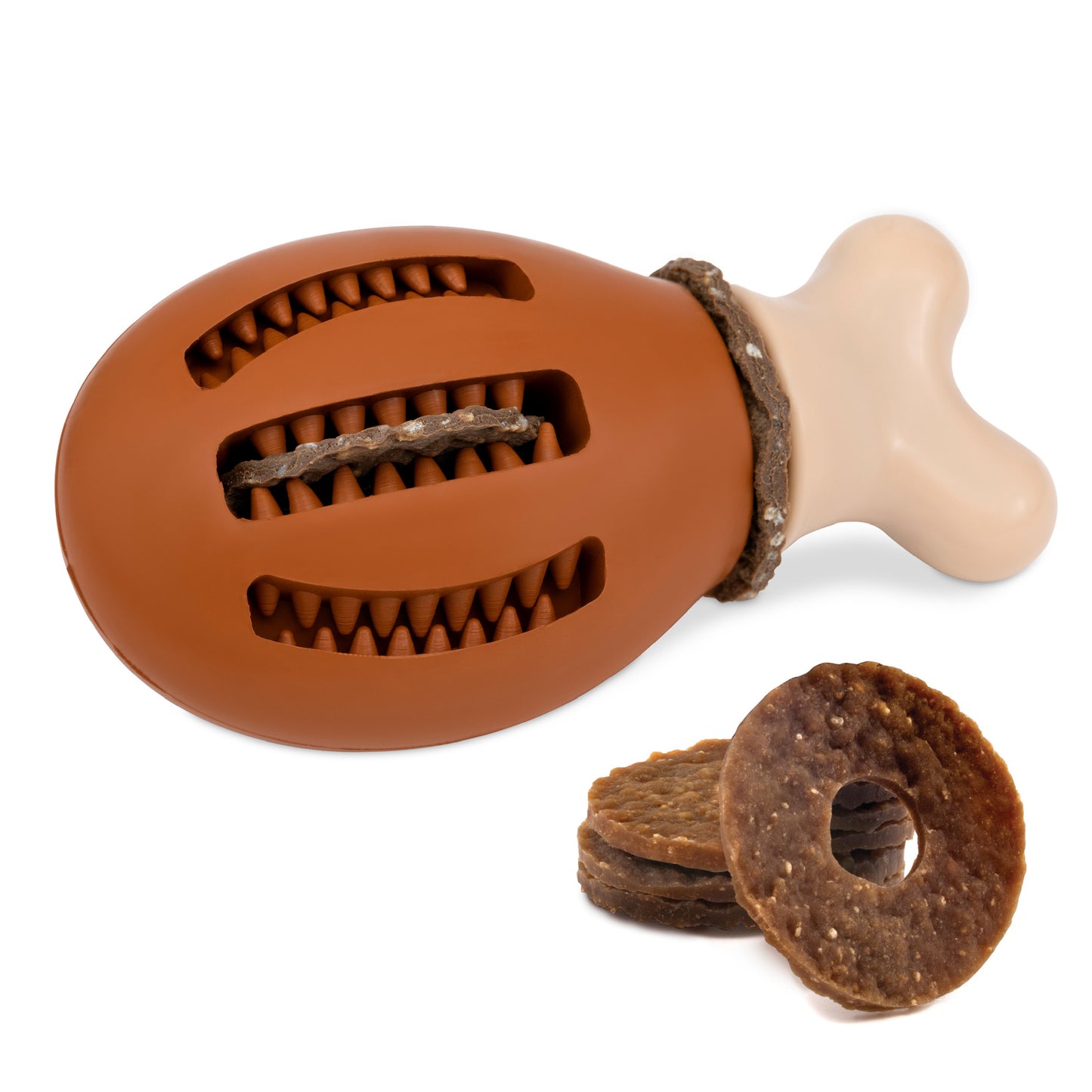 Busy Buddy Chompin' Chicken Treat Holding Dog Toy Medium/Large 729849173125
