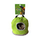 A & E Cages Happy Beaks Snuggle Sack Bird Hut Assorted Color Large 644472001846