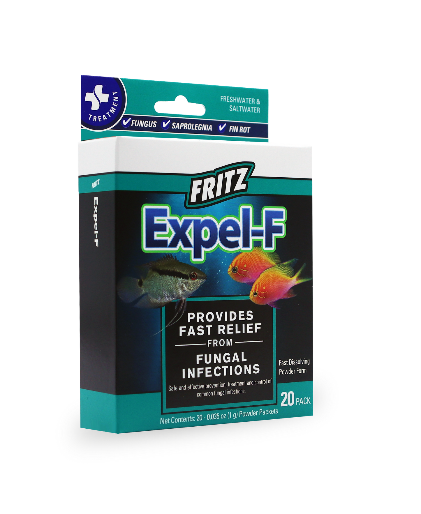 Fritz Expel-F Anti-Fungal Medication 20 ct 080531900147