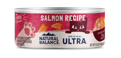 Natural Balance Pet Foods Original Ultra Canned Cat Food Salmon -  24pk/5.5 oz