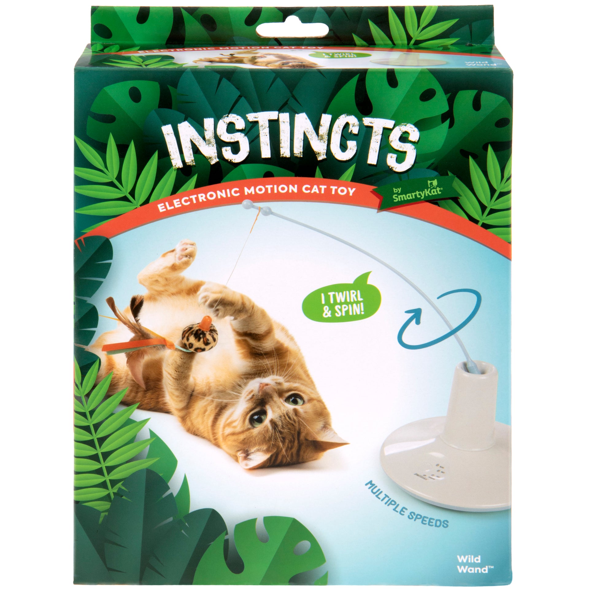 SmartyKat Wild Wand Electronic Motion Wand Cat Toy Electronic 786306420642