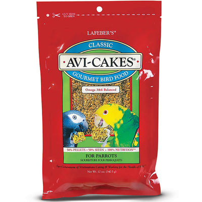 Lafeber Company Classic Avi-Cakes Parrot Treat 12oz