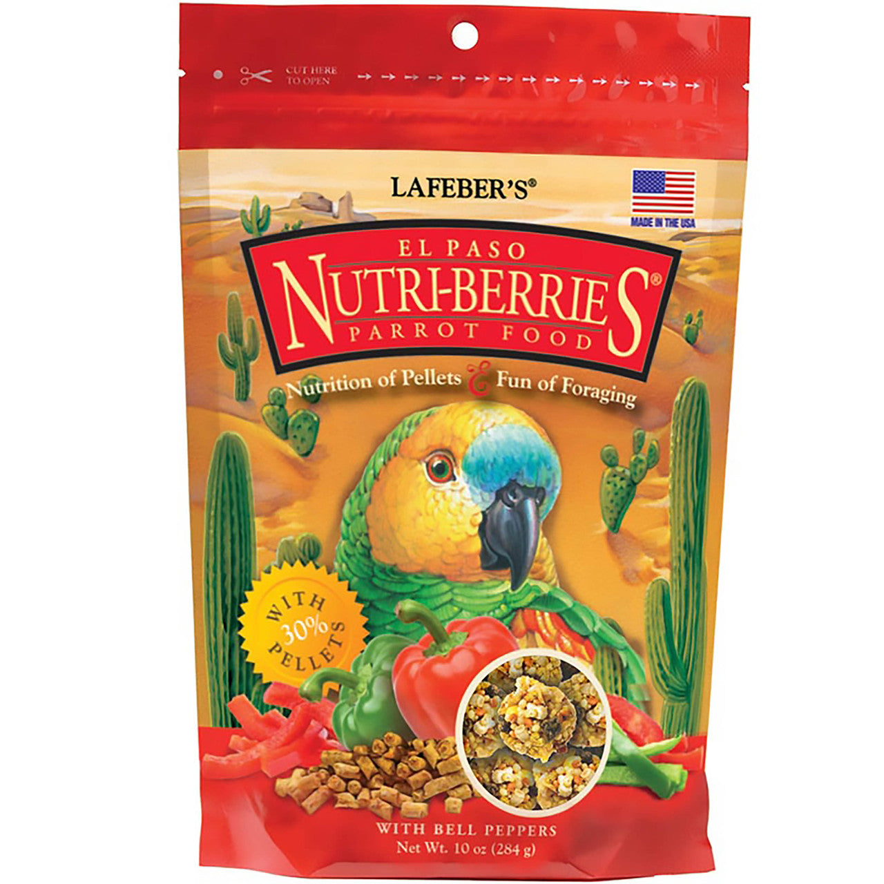 Lafeber Company El Paso Nutri-Berries Parrot Food 10oz