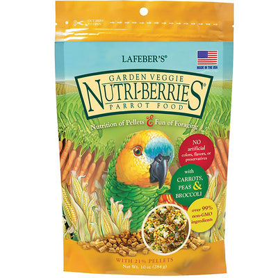 Lafeber Company Garden Veggie Nutri-Berries Parrot Food 10oz