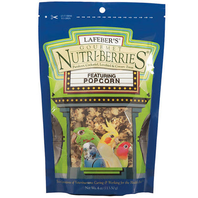 Lafeber Company Nutri - Berries Popcorn Cockatiel Treat 4oz - Bird