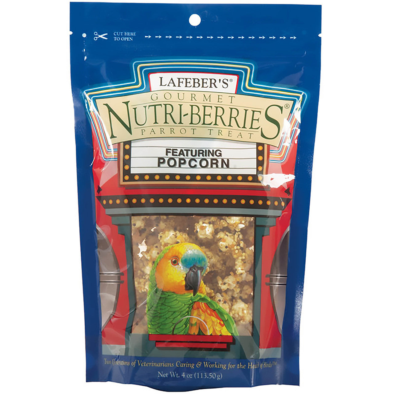 Lafeber Company Nutri-Berries Popcorn Parrot Treat 4oz