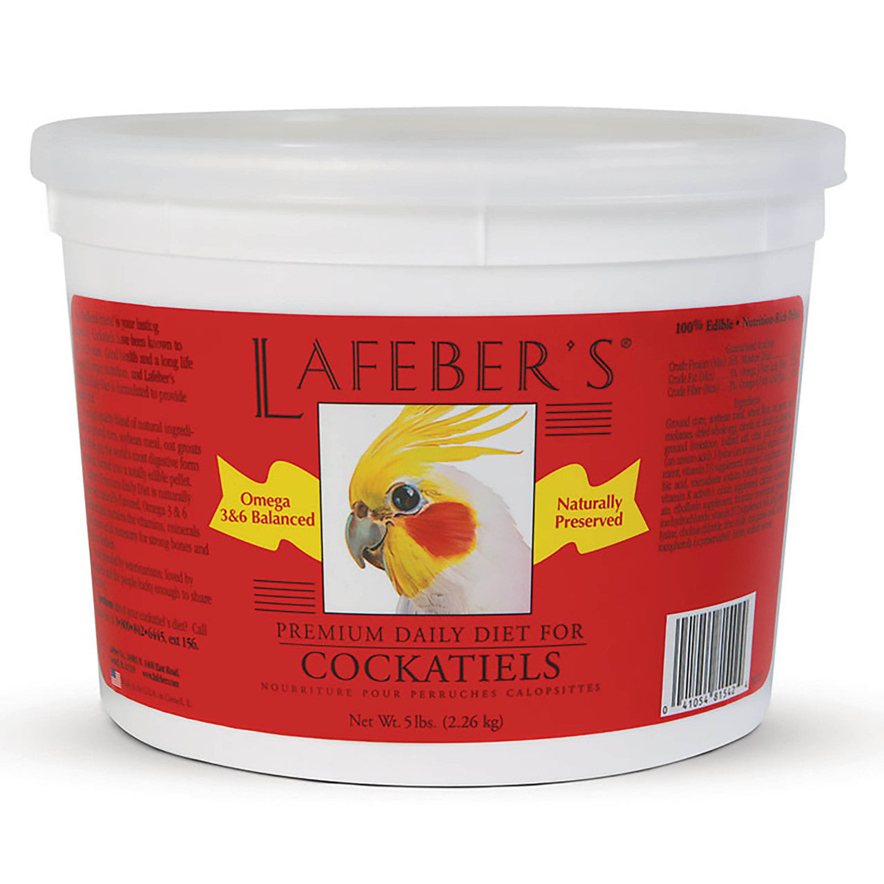 Lafeber Company Premium Daily Pellets for Cockatiels 5lb