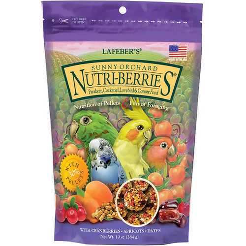 Lafeber Company Sunny Orchard Nutri - Berries Cockatiel Food 10oz - Bird