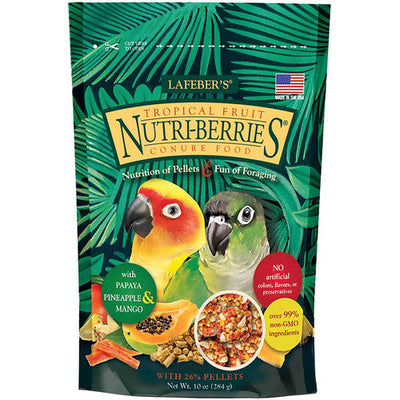 Lafeber Company Tropical Fruit Nutri - Berries Conure Bird Food 10oz