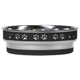 Loving Pets Corsa Pet Bowl Stealth Black Medium 842982070011