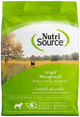 NutriSource Weight Management Dry Dog Food Chicken 12 lb 073893212577