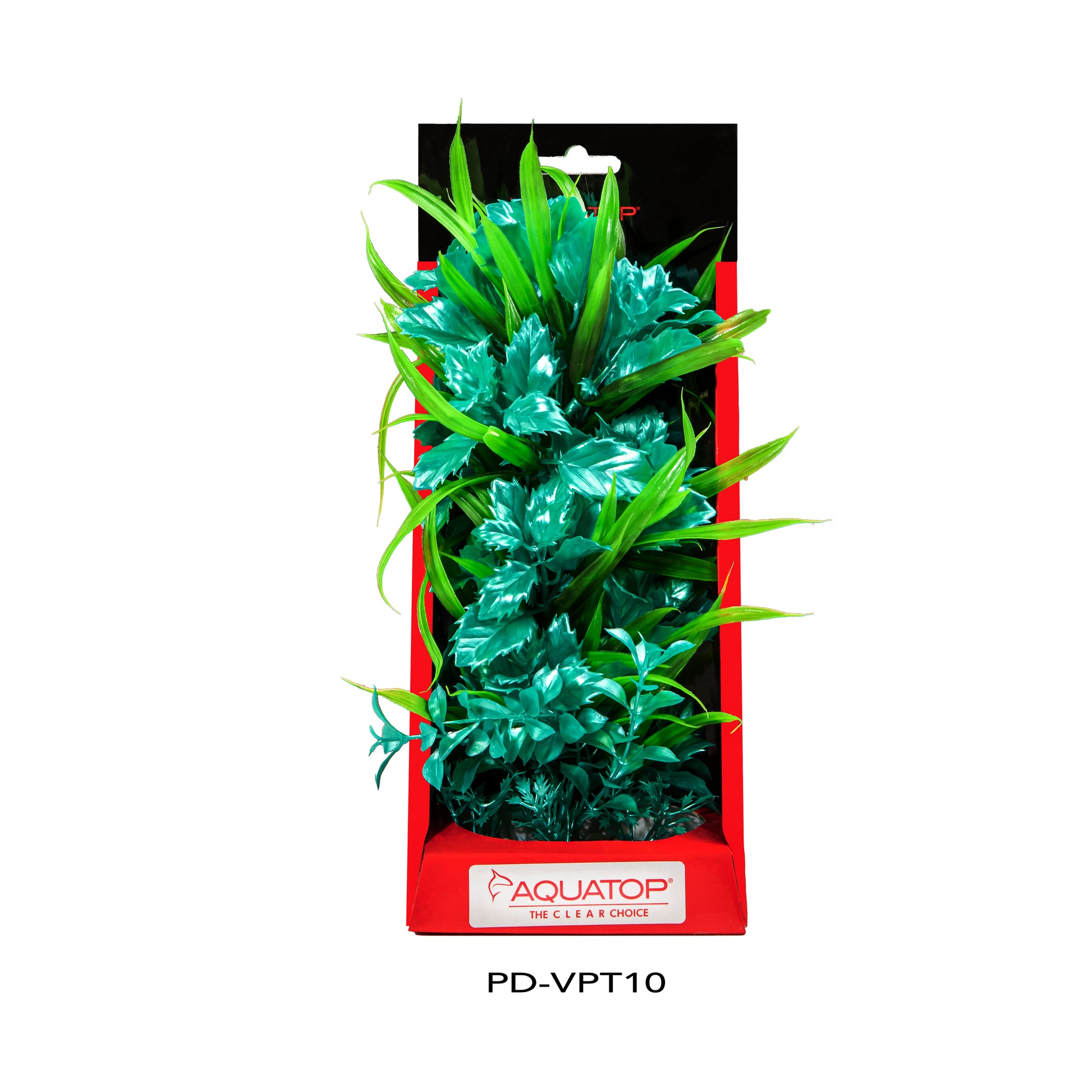 Aquatop Vibrant Passion Plant Turquoise 10 in 810074880138