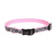 Lazer Brite Reflective Adjustable Dog Collar Pink 1 in x 18-26 in