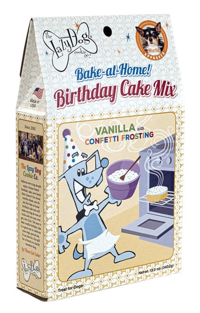 LAZY DG BDAY CAKE MIX YLW 12Z - Dog