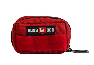 Boss Dog Tactical Molle Harness Bag Red Small 850036272038