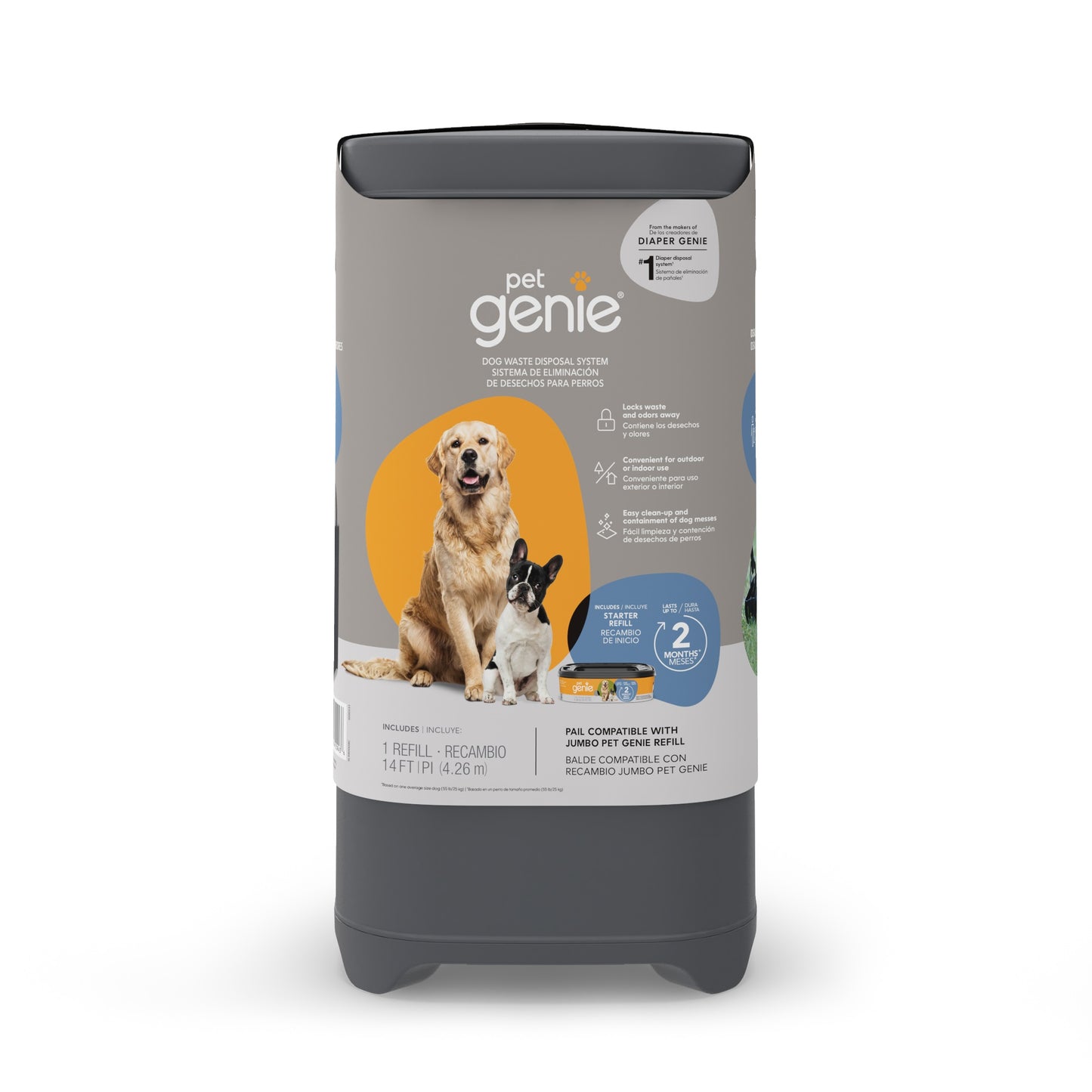Litter Genie Pet Genie Dog Waste Disposal System 666594209436