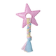 Snugarooz Lil Star Chew TPR Dog Toy Pink 3.5 in 632726319465