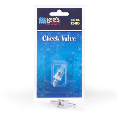 Lees Airline Check Valve for Aquarium Pumps Clear