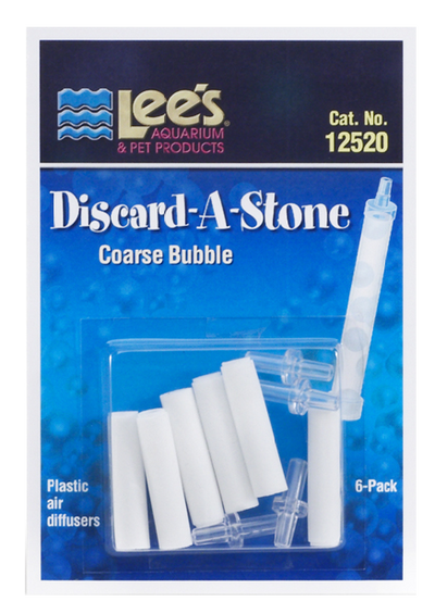 Lees Discard - A - Stone White Coarse 6 Piece - Aquarium