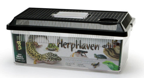 Lees HerpHaven Breeder Box Black 14.37in X 5.88in SM - Reptile