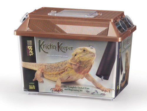 Lees Kricket Keeper Brown LG - Reptile