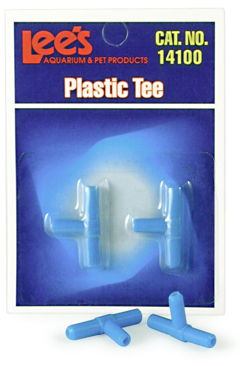 Lees Plastic Tee Blue 2 Count