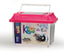 Lees Rectangle Kritter Keeper with Lid Label Assorted 1.69qt Mini - Small - Pet