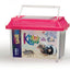 Lees Rectangle Kritter Keeper with Lid Label Assorted 1.69qt Mini