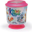 Lees Round Kritter Keeper with Lid & Pedestal Label Assorted 1.13gal MD - Aquarium