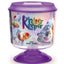 Lees Round Kritter Keeper with Lid & Pedestal Label Assorted 1.5gal LG