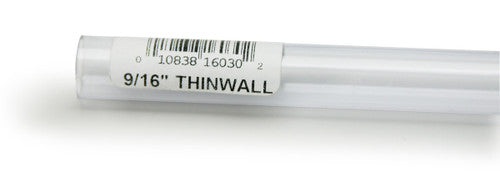 Lees Thinwall Rigid Aquarium Tubing Clear 9/16 in x 36