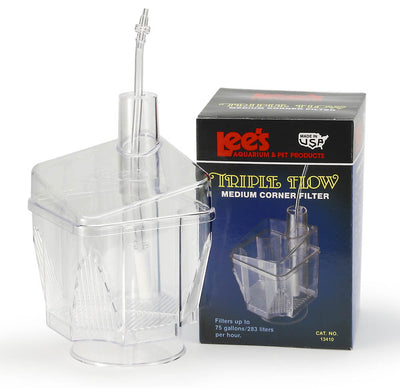Lees Triple-Flow Corner Filter Clear SM