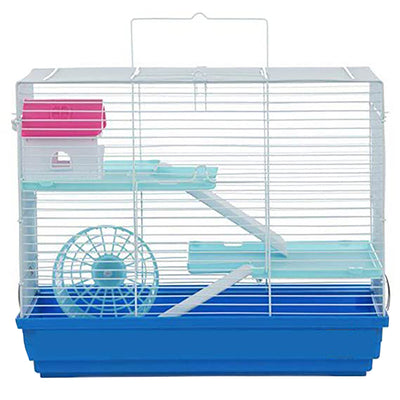 A & E Cages Nibbles Hamster & Gerbil Cage Small 3-Level 2ea/18In X 11In X 14 in, 4 pk 644472014846